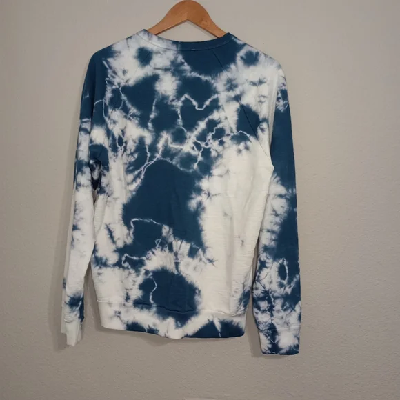 adriano goldschmied elba crewneck in kalos navy - Picture 5 of 10